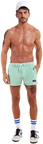 F Plus R R מכנסי ספורט לגברים אימון ומכנסי אימון קצרים אופנה לבגדי חוף לבית תחתונים