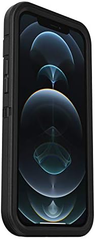 Otterbox עבור Apple iPhone 12 Pro Max, מקרה מגן מחוספס מעולה, סדרת Defender, Black