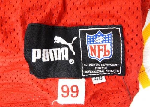 1999 קנזס סיטי ראשי ביילי 99 משחק השתמשו בג'רזי אדום 48 DP34336 - משחק NFL לא חתום משומש