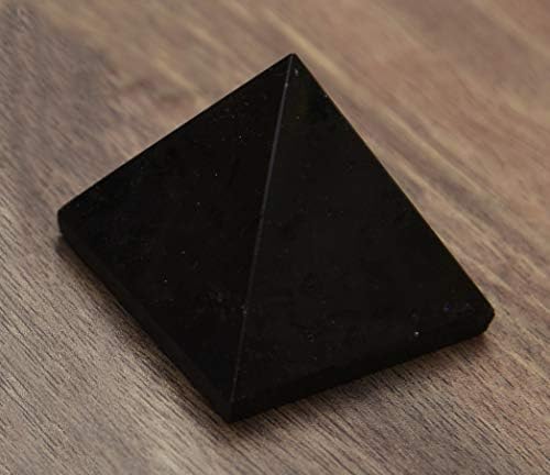 פירמידה נואומט שחור מוצק פנג שואי רייקי רוחני אבן טבעית צ'אקרה קריסטל טיפול אמונה ריפוי אנרגיה פירמידה