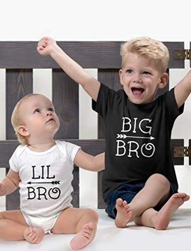 Big Bro Bro Little חולצות אח גדול אחים קטנים בנים תואמים תלבושות