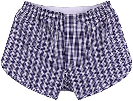גברים תחתוני לבוש תחתונים לגברים תחתוני כותנה כותנה רופפת מכנסיים קצרים במותניים בינוניות מכנסיים קצרים