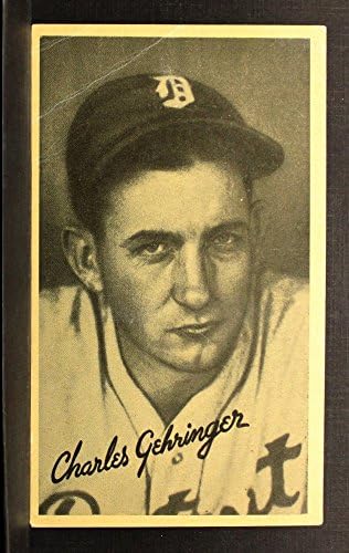 1937 Goudey Wide Pen cr Charley Gehringer Detroit Tigers VG Tigers
