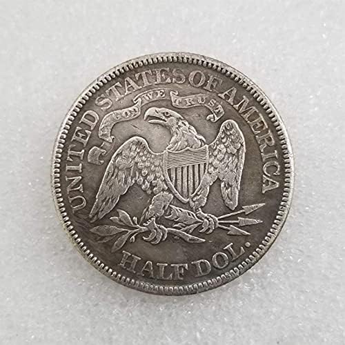 1880 ליברטי נקבה ישנה העתק אמריקאי זיכרון מטבע ישן ללא מחזור ניקל אמריקאי מורגן שירות שביעות רצון