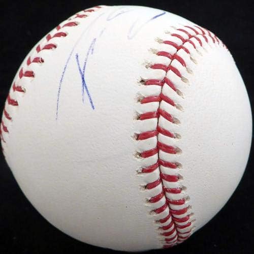 פרנקלין גוטיירז חתימה על חתימה רשמית MLB בייסבול סיאטל מארינרס MCS HOLO 39484 - כדורי בייסבול עם חתימה
