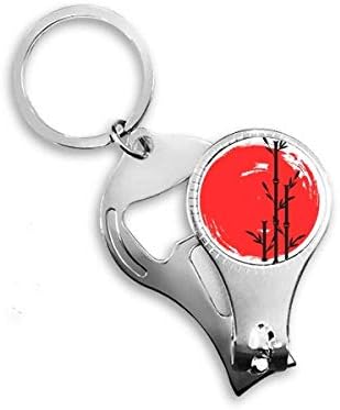 אדום שחור שחור יפן מברשת תקציר מסמר ניפר טבעת מפתח שרשרת שרשרת פותחן פתיחת פתיחת