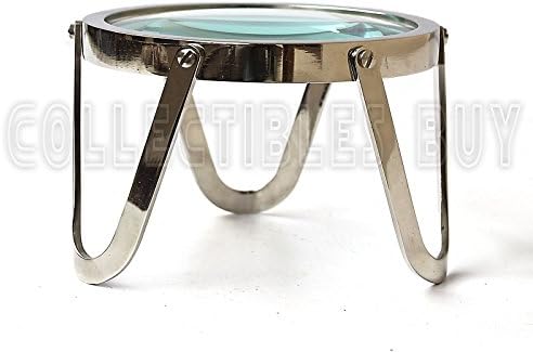 מודרני כרום מגדלת זכוכית שולחן ימי אותנטי כסף בציר ימי מתנה פריטים