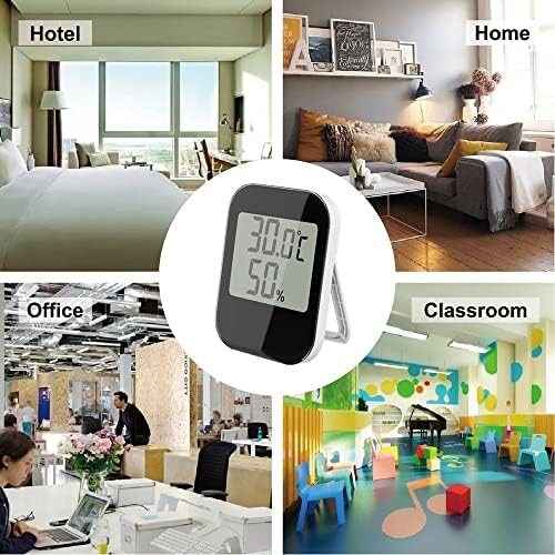 Walnuta Digital Home Home Mode Hygrometer Hygrometer Indoor Meter Meter Termage Astorm to Office