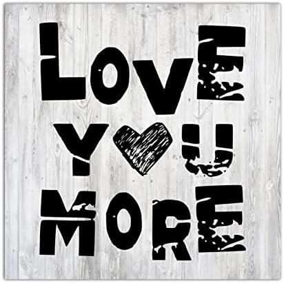 השלט של ולנטיין 情人节 יום האהבה- 文字 排版 排版-黑色字-אוהב אותך יותר+a1nobgkme5u9wrgc שלטי עץ עיצוב הבית ציטוטים