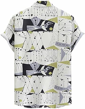 UBST 2022 חולצות גברים מקיץ חדשות שרוול קצר שרוול מצחיק חולצות הדפסה גרפית כפתור למטה חולצות הוואי וינטג